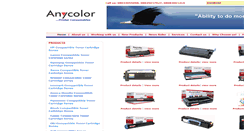 Desktop Screenshot of anycolor-africa.com