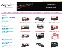 Tablet Screenshot of anycolor-africa.com